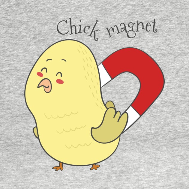 Chick Magnet by Dreamy Panda Designs